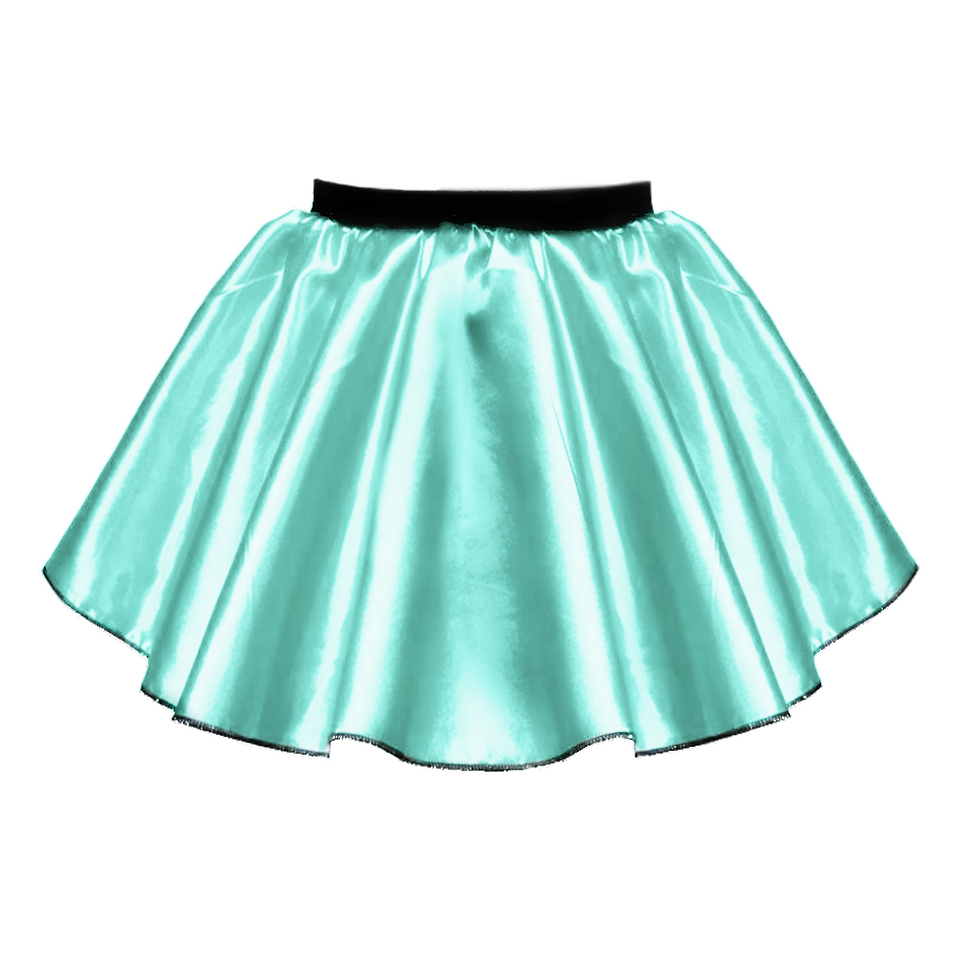 Thumbnail: IC190 Child Short Satin Skirt