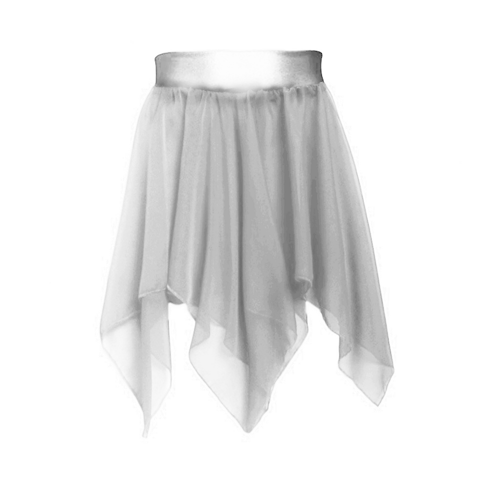 Thumbnail: IC196 Girls Lycra Band Lyrical Skirt