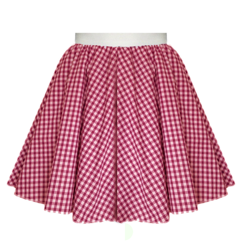 Thumbnail: IC380 Adult Gingham Skirt
