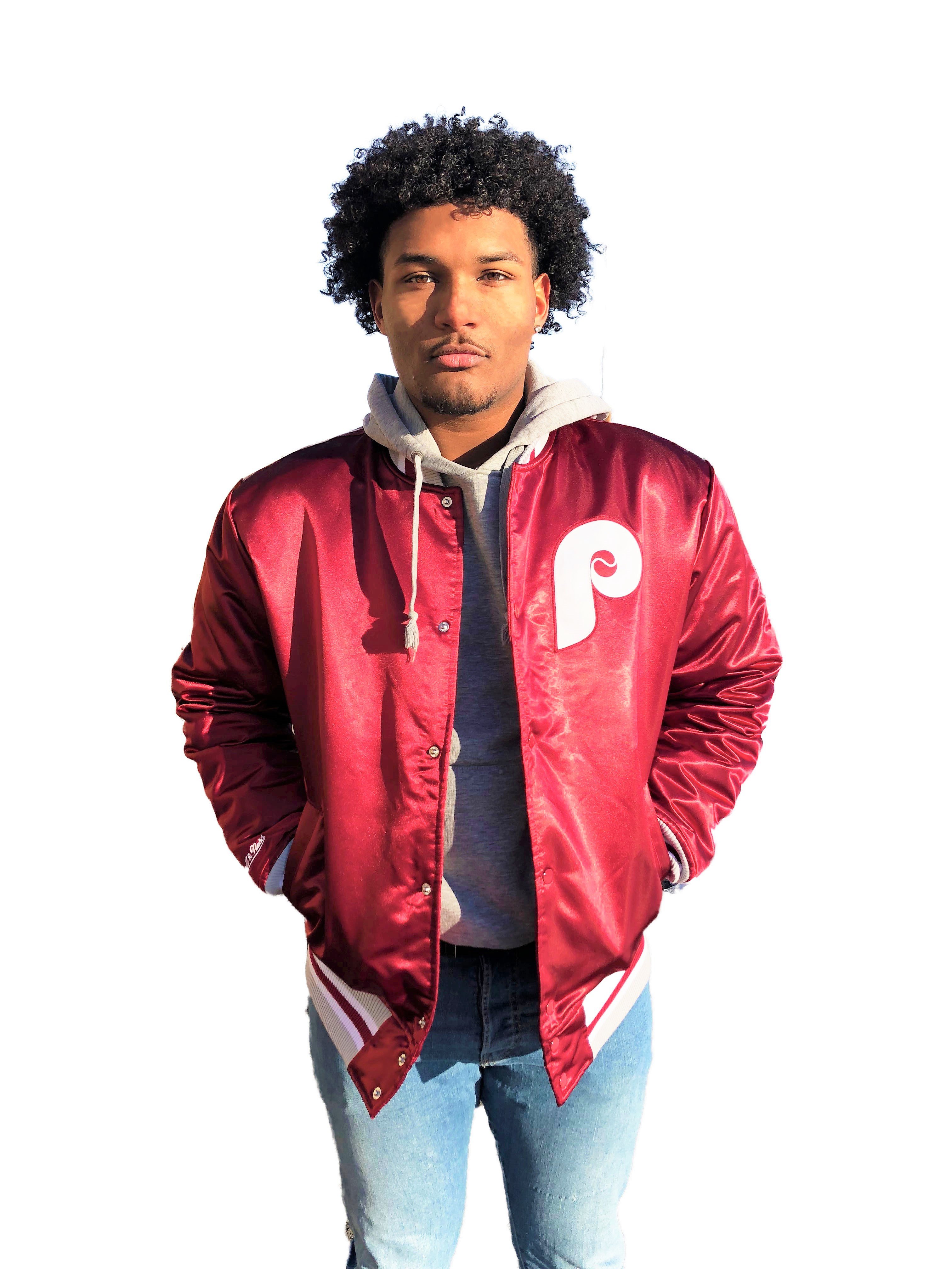 phillies satin jacket