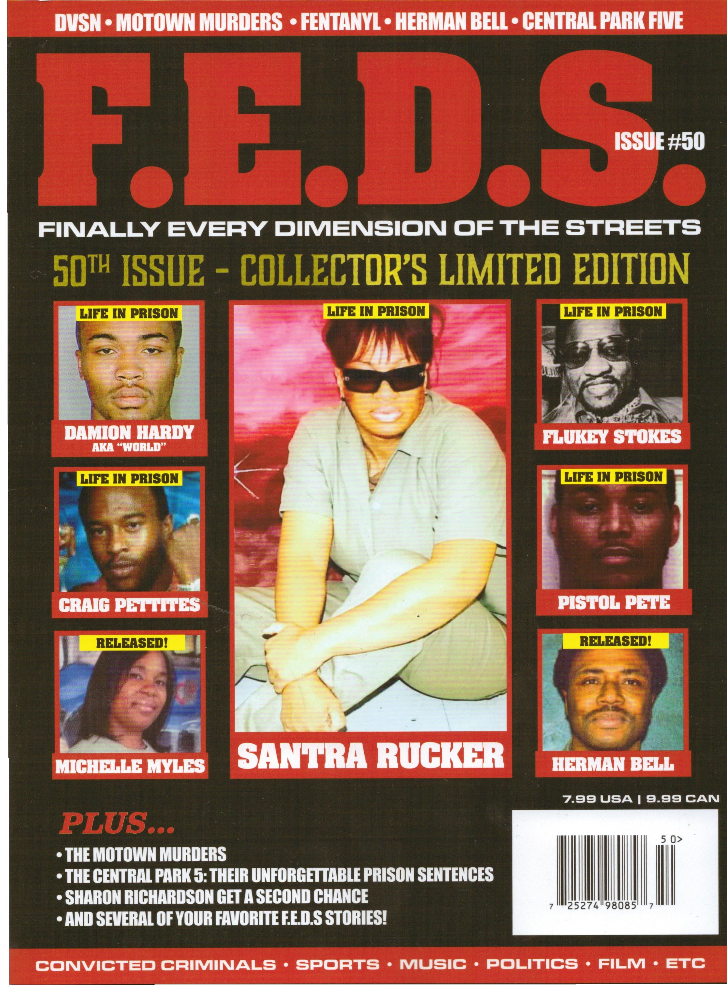 F.E.D.S. Magazine Issue 50 Collectors Limited Edition