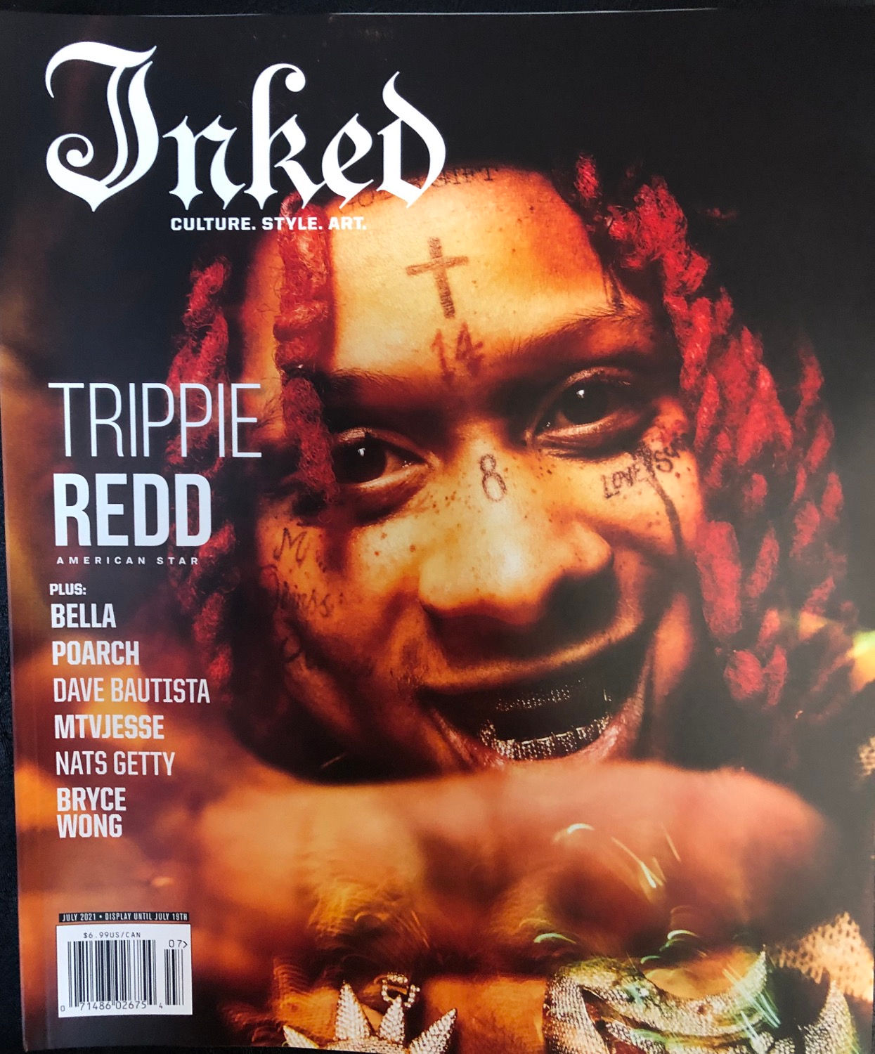 Inked Magazine July 2021 (Trippie Redd Cover)