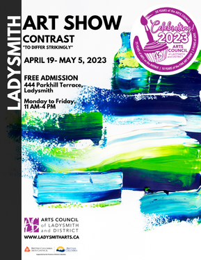 April #2 2023 Show Poster -Contrast