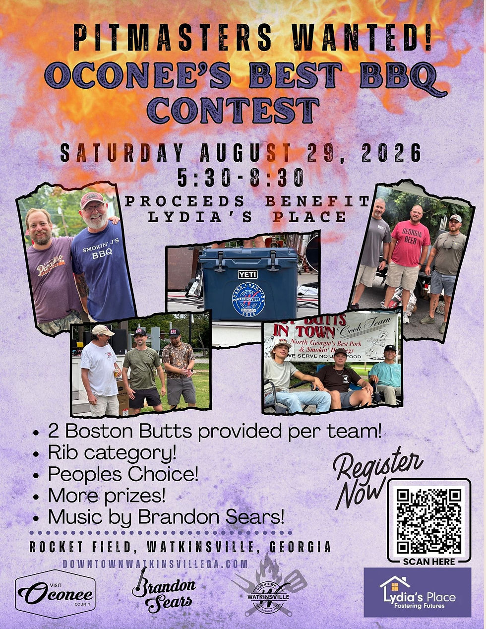 Oconee's Best BBQ Contest