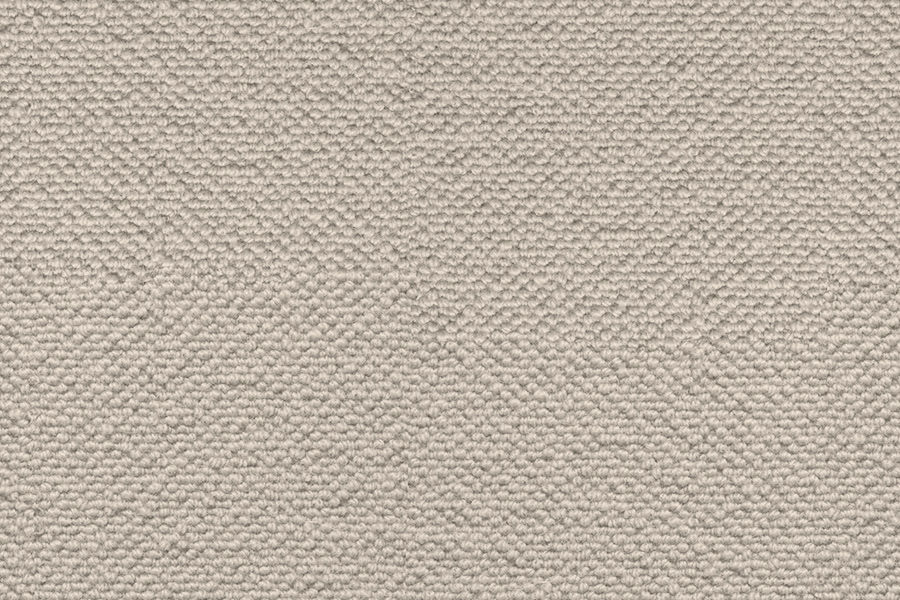 Thumbnail: Close-up of a textured, light beige wool rug with a subtle herringbone pattern.