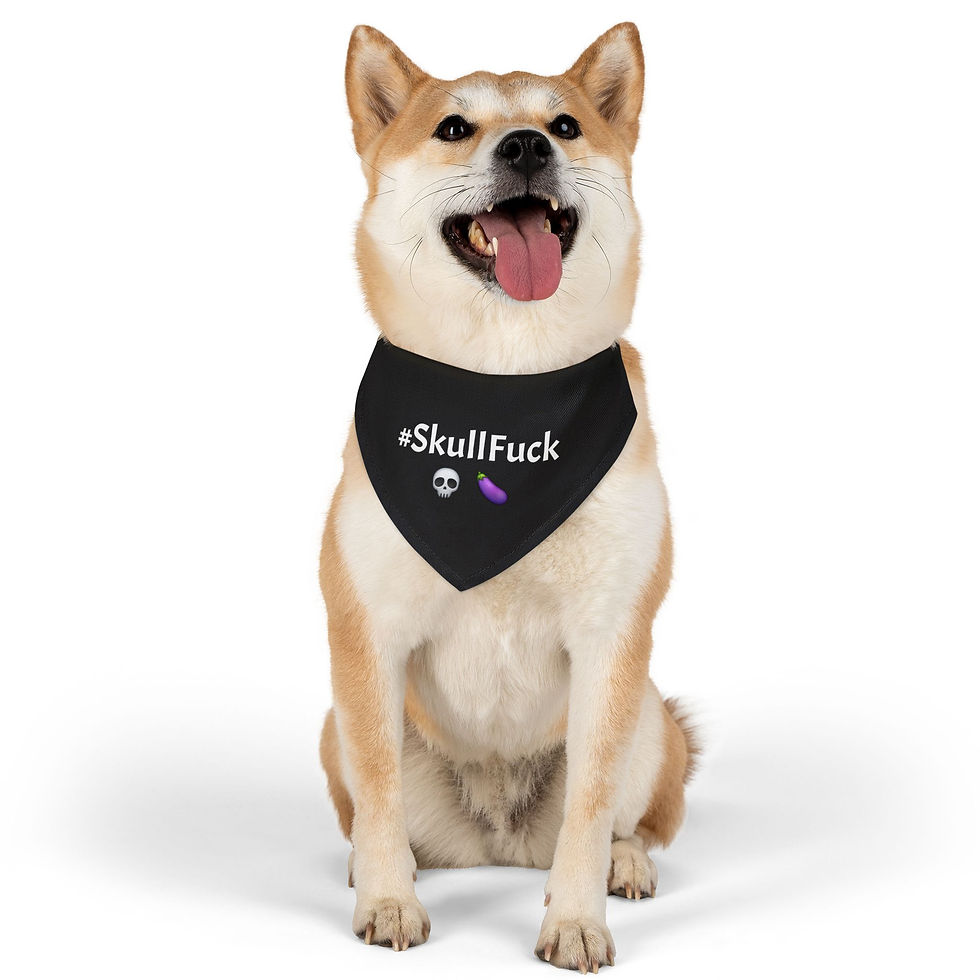 Thumbnail: #SkullFuck Pet Bandana