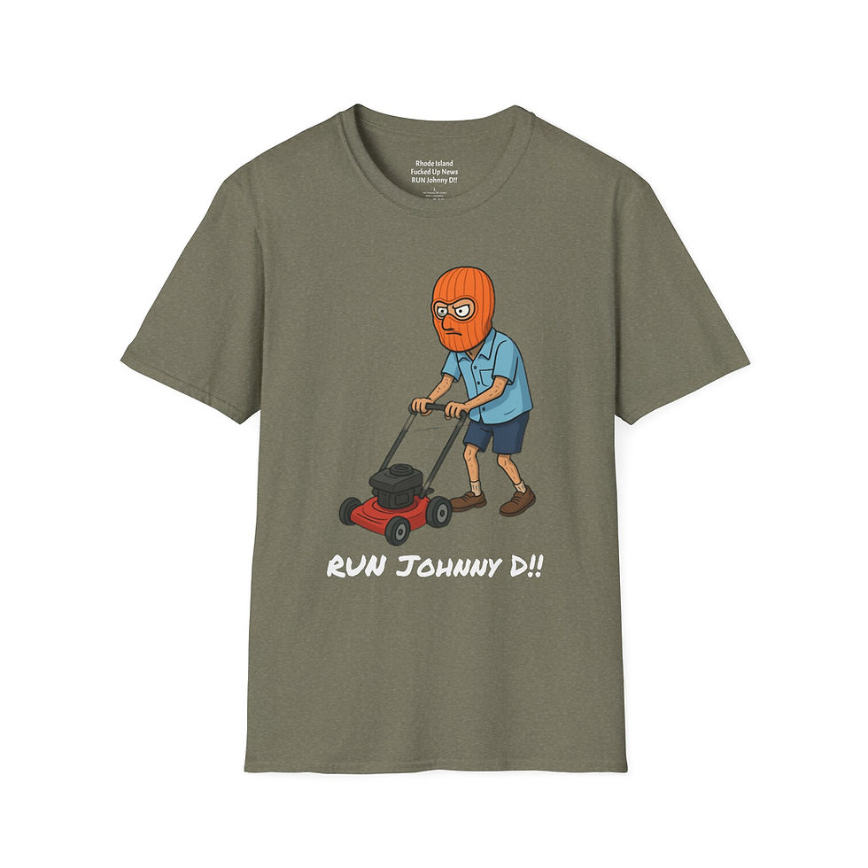 Thumbnail: RUN Johnny D!! Unisex T-Shirt for Casual Wear