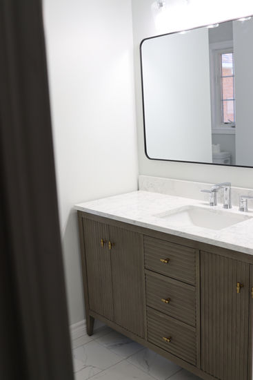 After - Bathroom renovation Port Perry