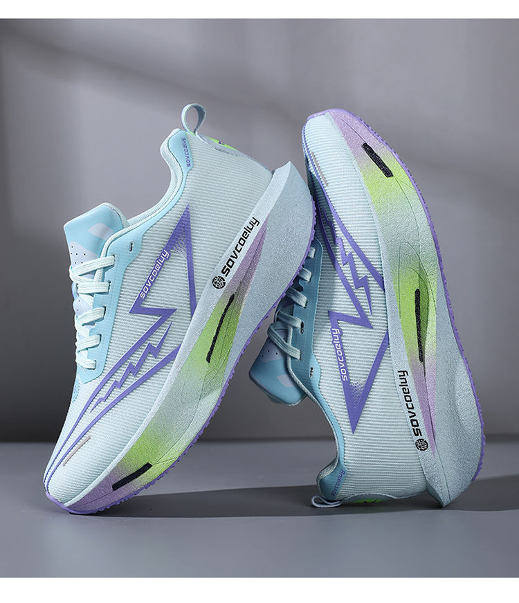 Thumbnail: Running Shoes Carbon Board Speciality Marathon Men Sports Breathable Lightweight