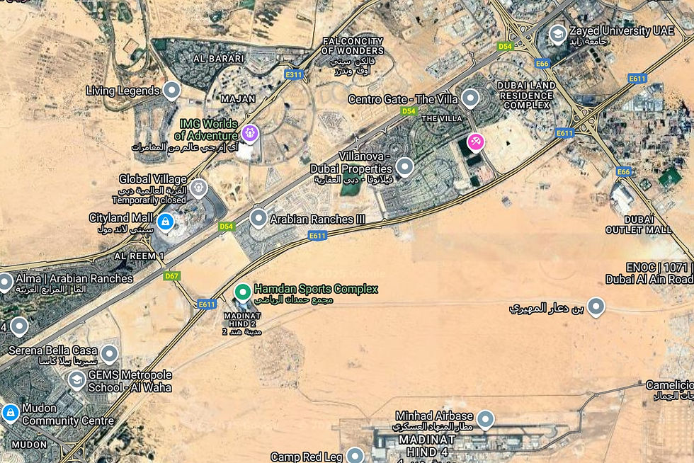 Emirates Road E611 Dubai – Connectivity, Metro, & Investment