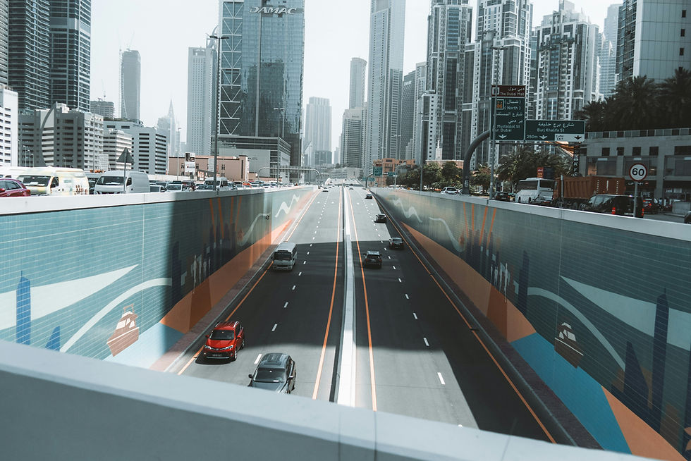 Dubai road