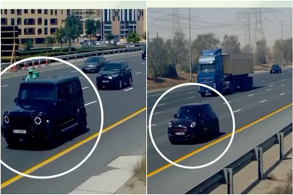 Up to Dh2,000 fine: Dubai Police warn drivers against dangers of ...