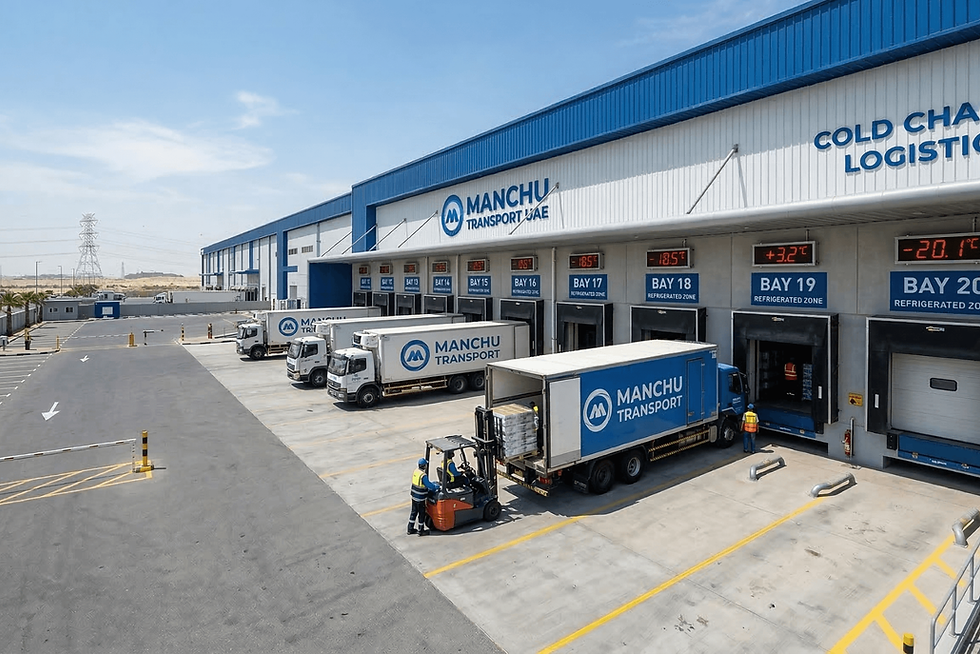 Complete Guide to Cold Chain Logistics in the UAE (2026) | Manchu Transport