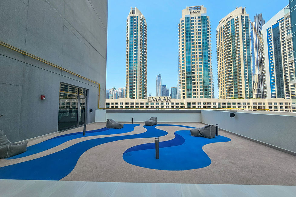 Dubai Business Bay The Sterling West Apartment Kids Play Area
