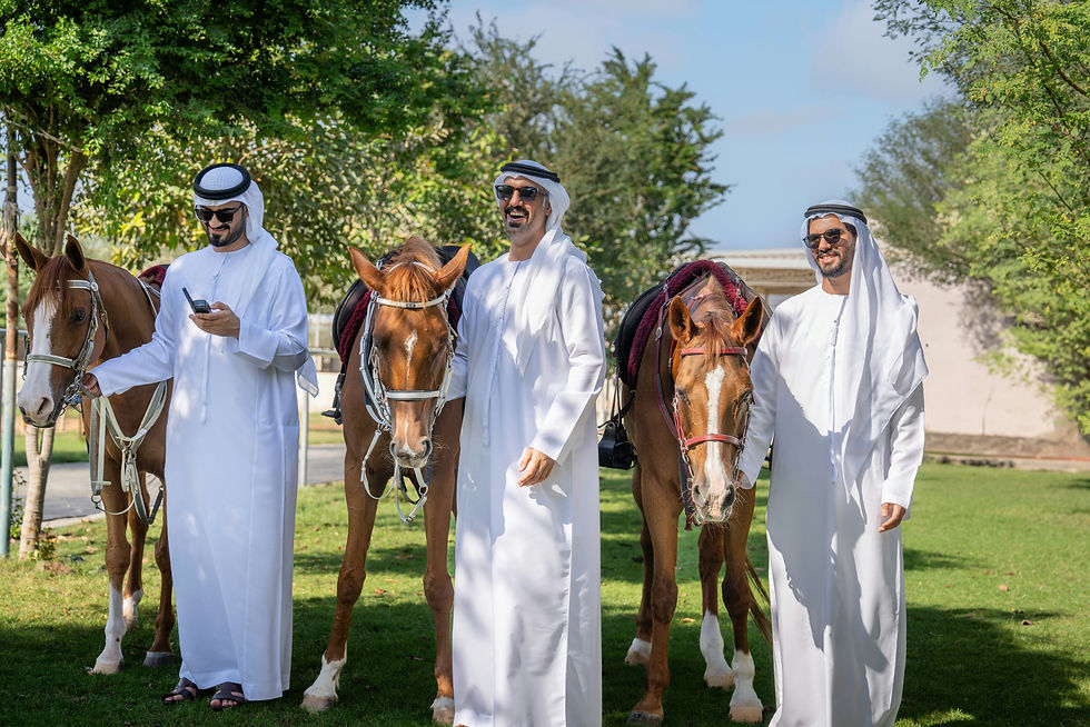 Meet the 86 superstars celebrating heritage by taking a trip through nostalgia. For the 53rd UAE national day, we visited Marwan Stables in Ras Al Khaimah.