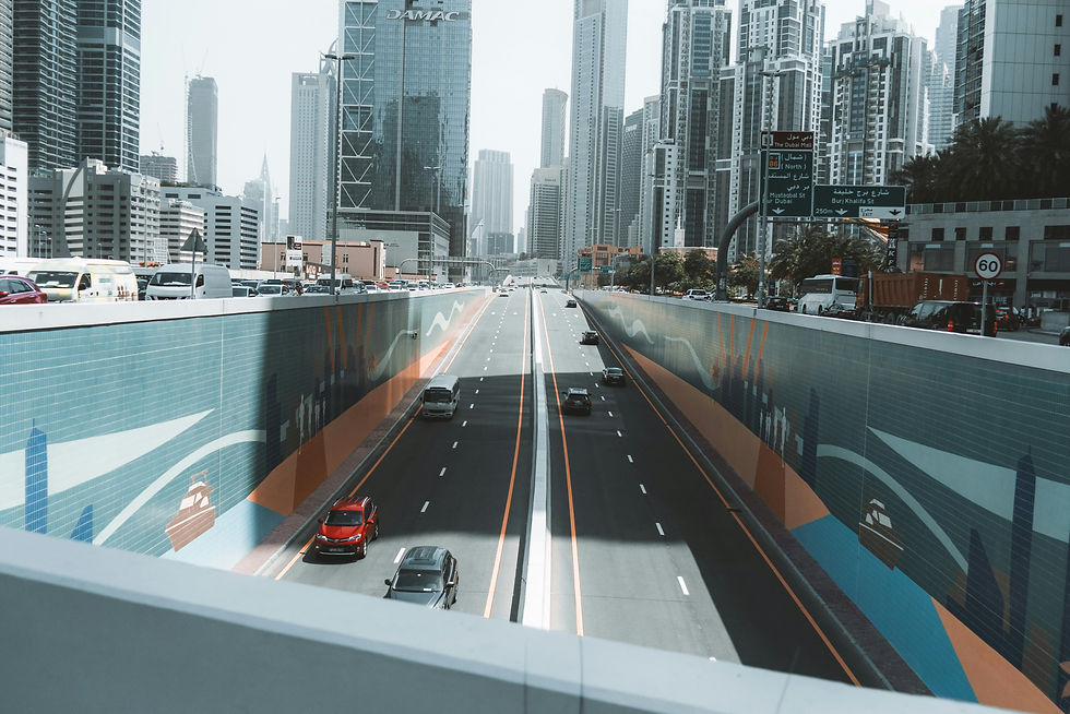 Dubai road
