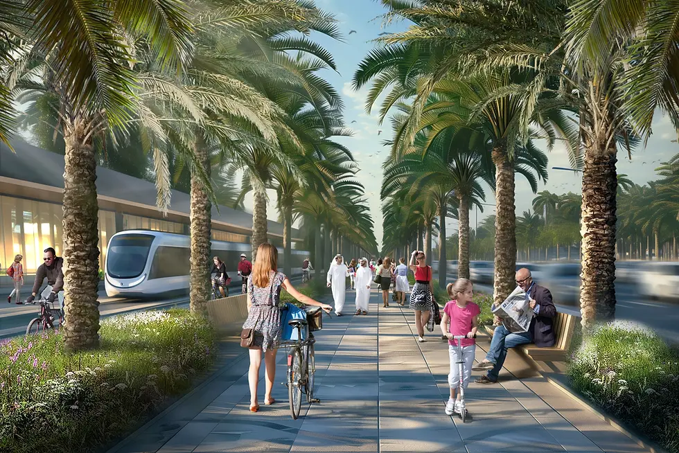 A million trees give central Dubai a 40-mile Green Spine