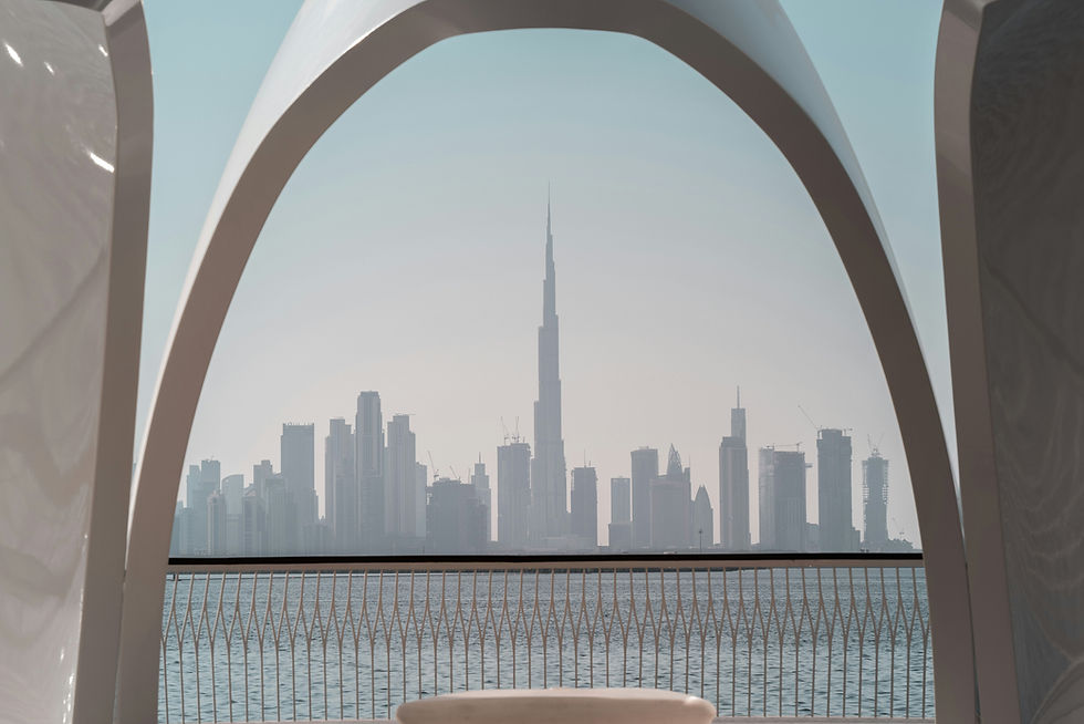 Dubai Burj Khalifa Skyline