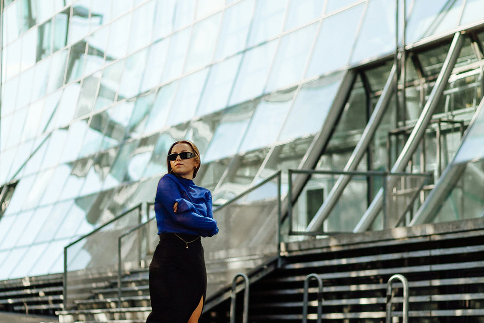 Exploring Expo Plaza | Model: Aleksandra Batalova