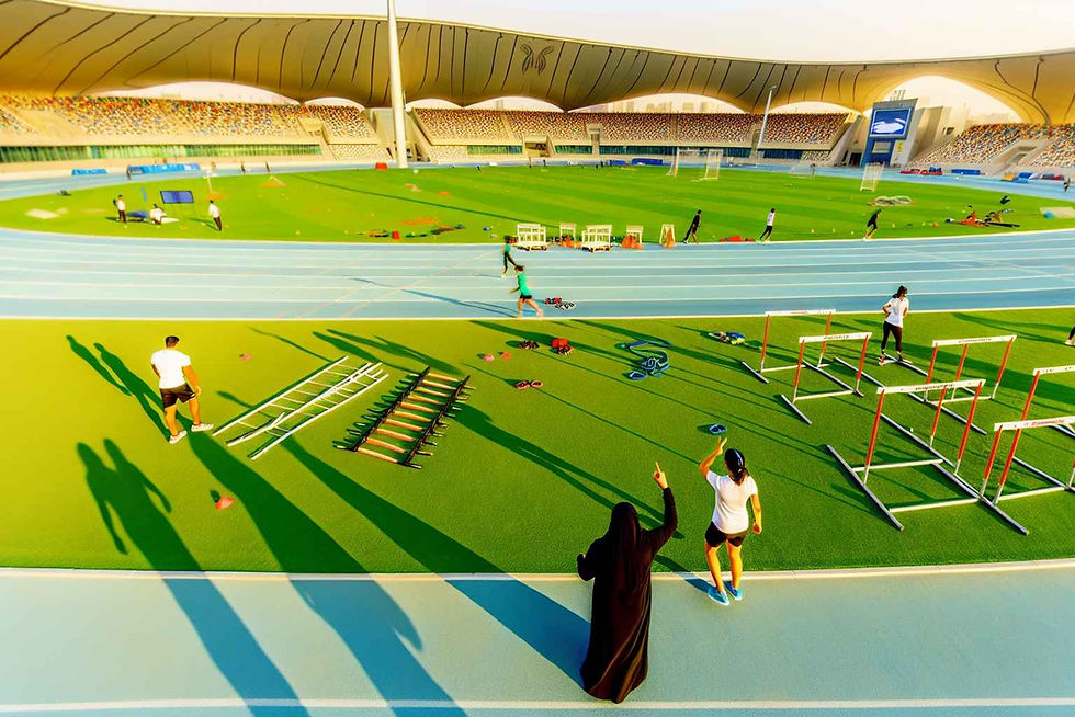 athletics track Dubai