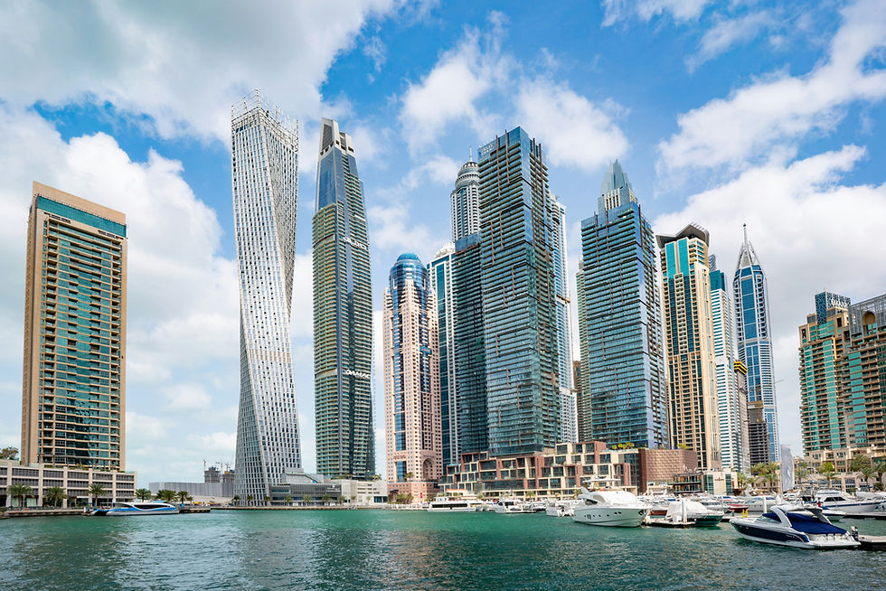 Marina Dubai Skyline