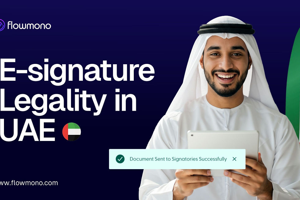 Legality of Electronic Signatures in UAE (Onshore United Arab Emirates ...