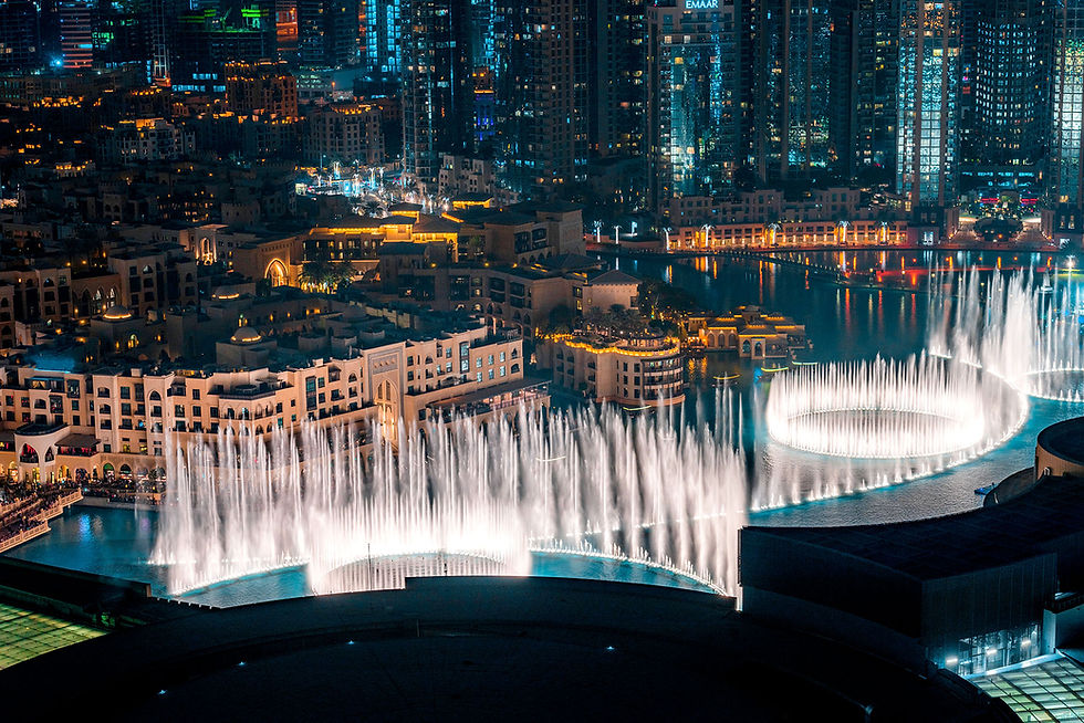 The Dubai Fountain at the Burj Khalifa | Dubai Travel Guide