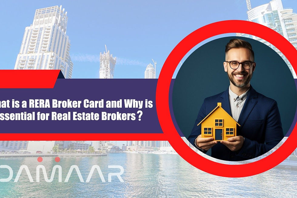 RERA Broker Card and Why is it Essential for Real Estate Brokers