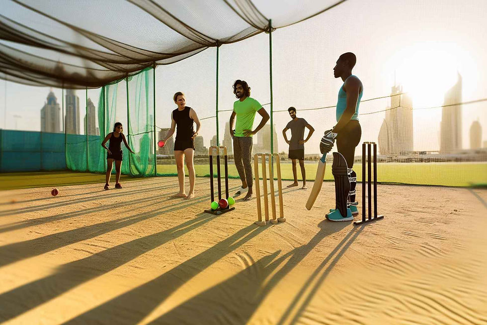 team training cricket Dubai