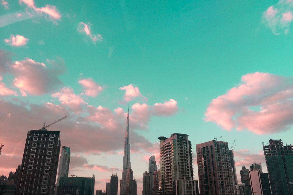 Business Bay, Dubai skyline