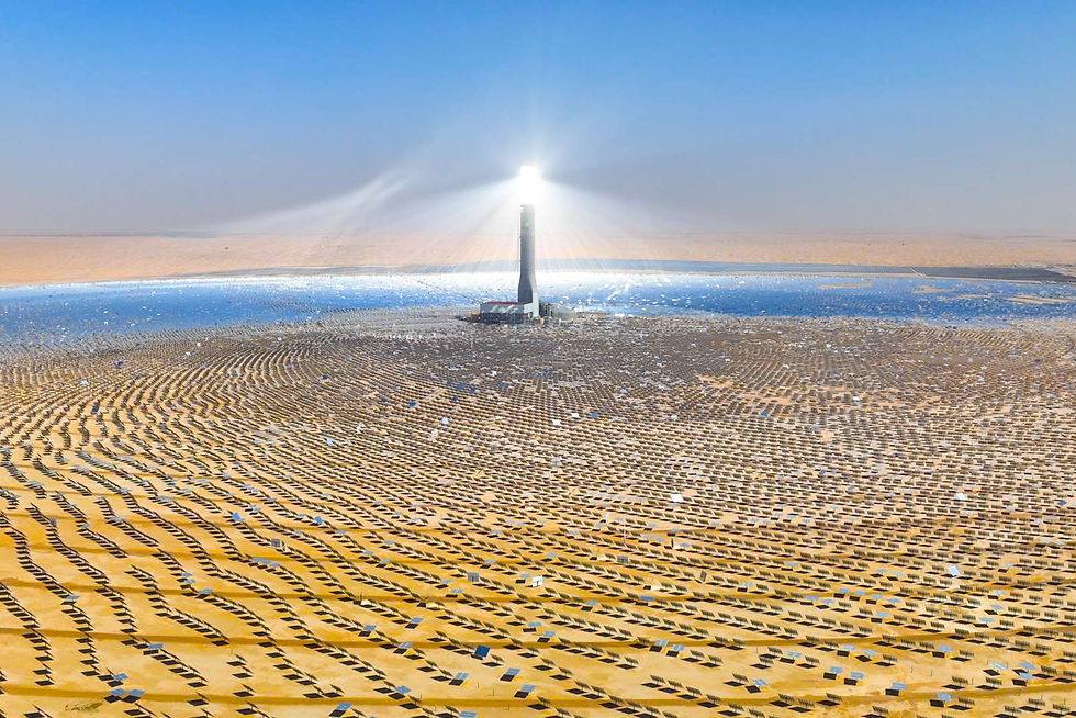 El parque solar Mohammed bin Rashid Al Maktoum en Dubai alcanza un ...