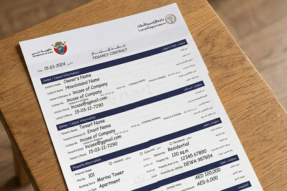 Tenancy Contract & Ejari Registration Dubai 2026 Guide