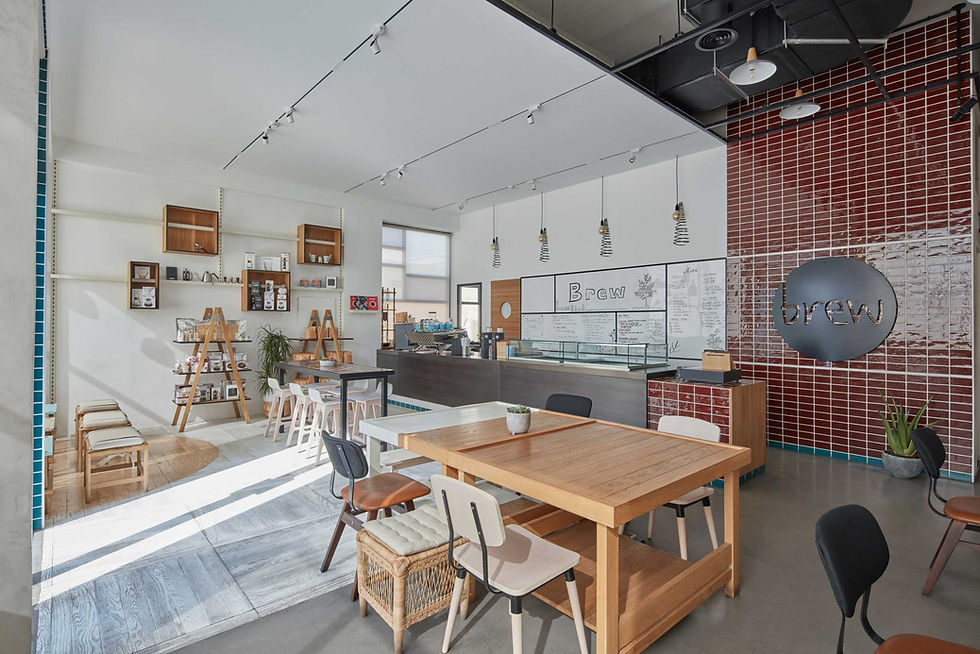 Brew Cafe, Dubai - H2R Design