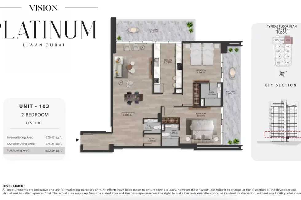 Platinum by Vision - in Liwan by Vision Development | Property Finder UAE
