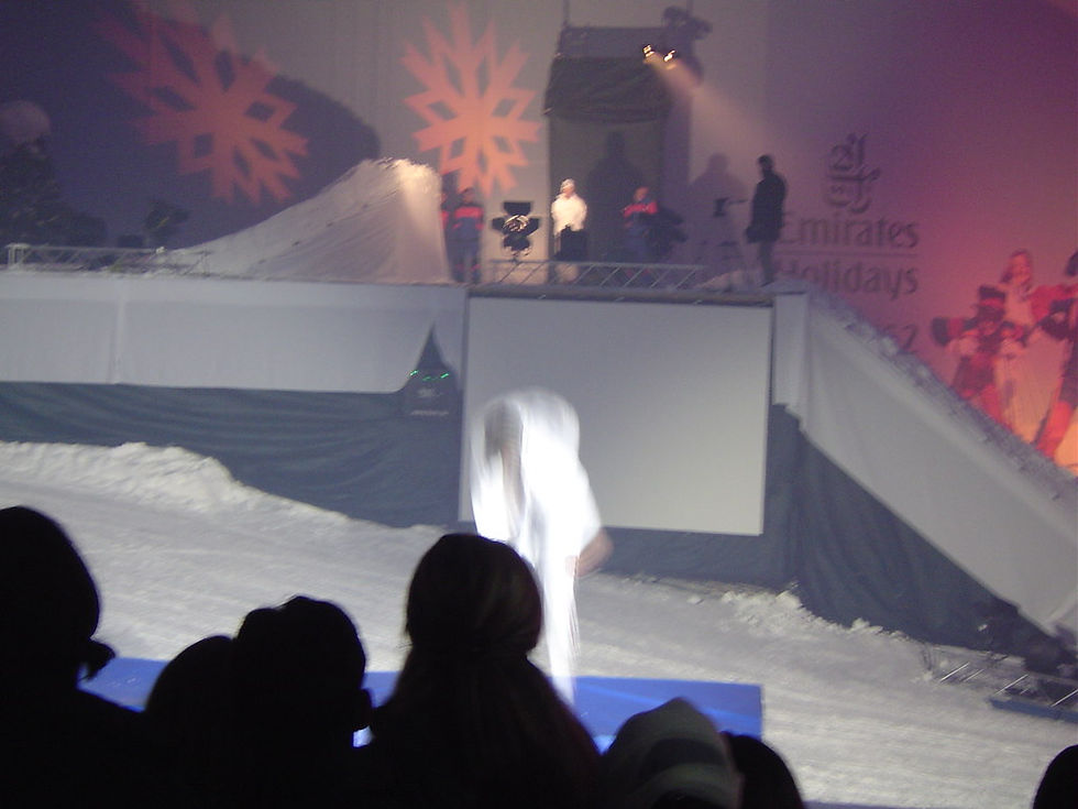 Indoor ski slope