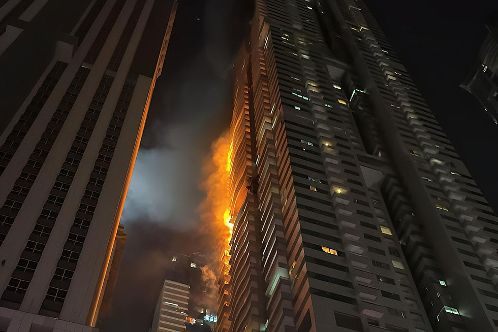 Dubai Marina fire: Residents had no idea their tower was burning