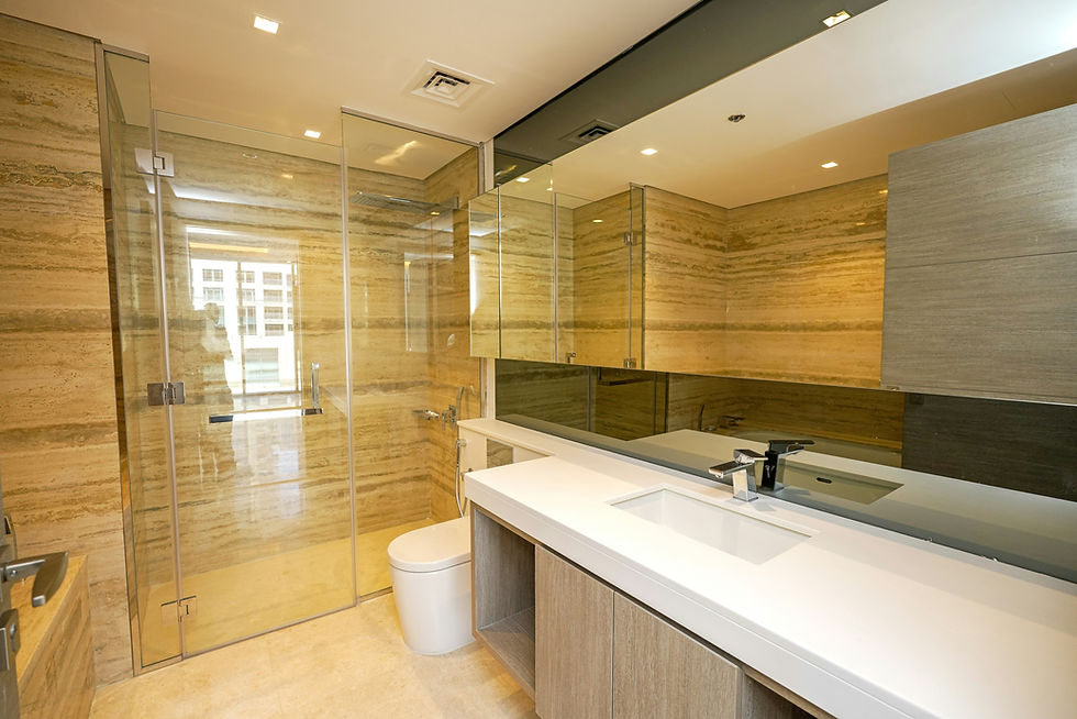 Dubai Business Bay The Sterling West Apartment Washroom