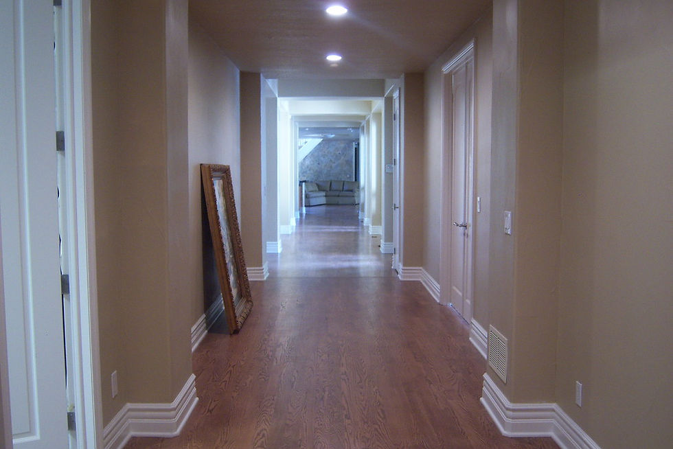 Wood Floor Hallway