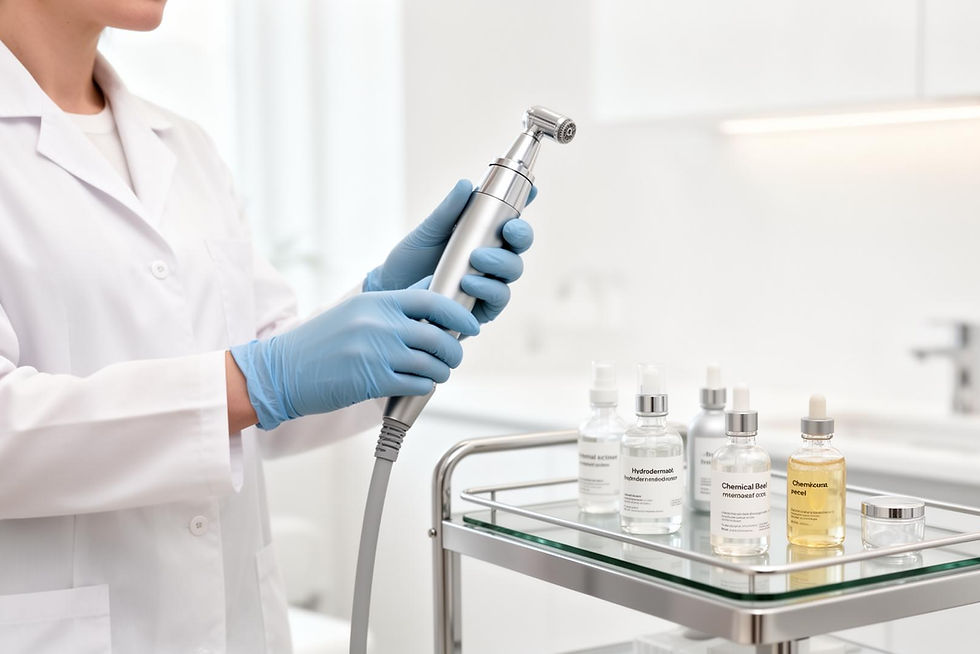 HydraFacial vs Chemical Peel Dubai | Silk Clinics