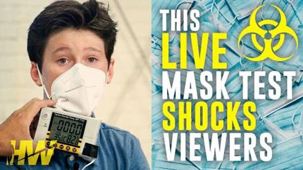 This Live Mask Test Shocks Viewers - Del Bigtree
