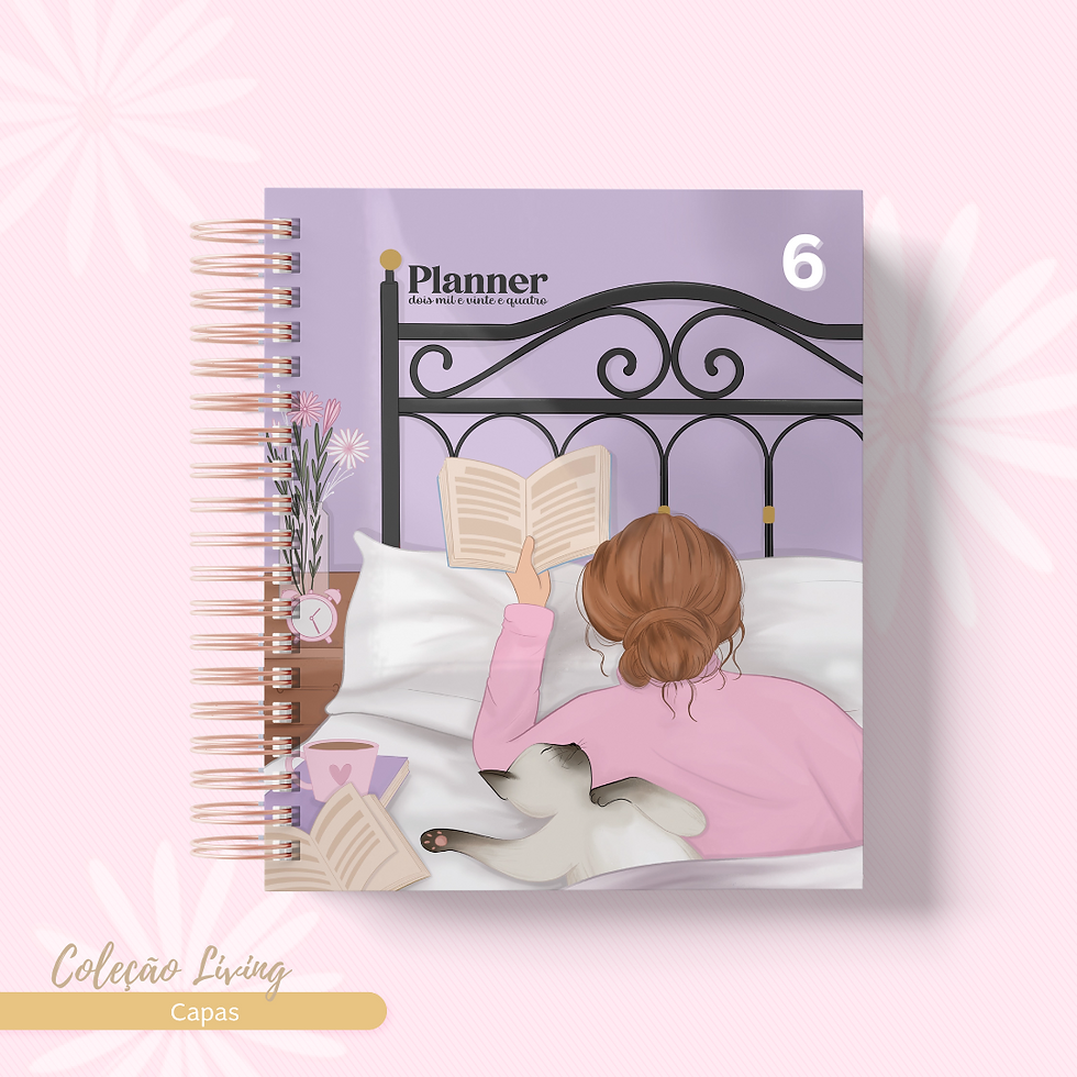 Produto: Agenda Permanente - Coleção Living