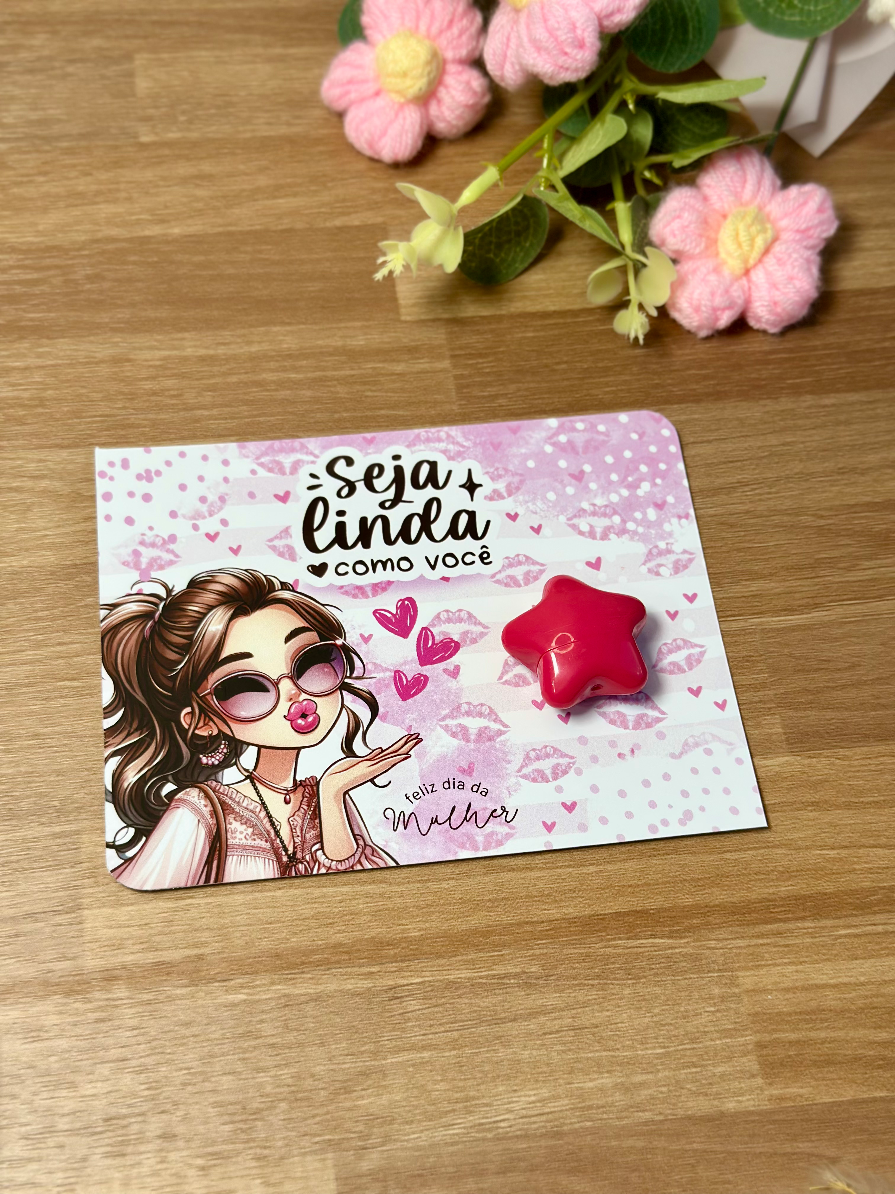 Card Mini Batom Estrela