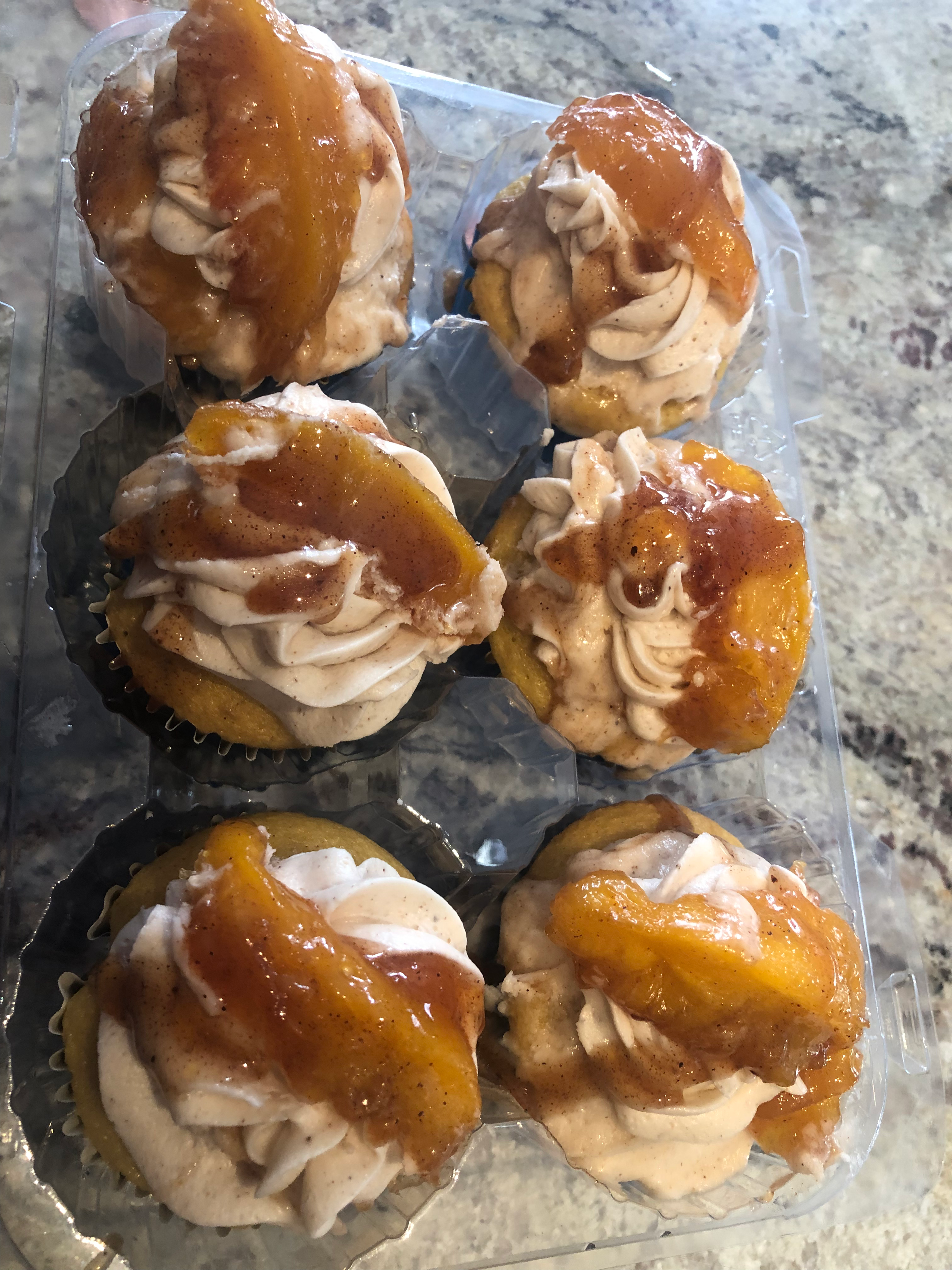 "Big Peachez" Gourmet Cupcake - In-Store Only