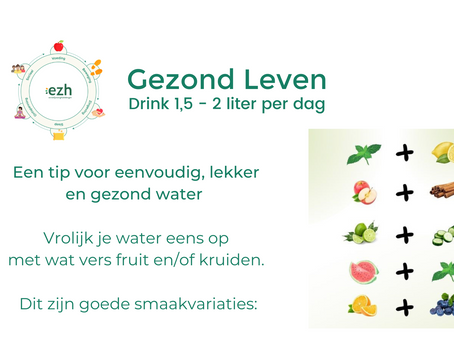 GezondLeven: lekker water