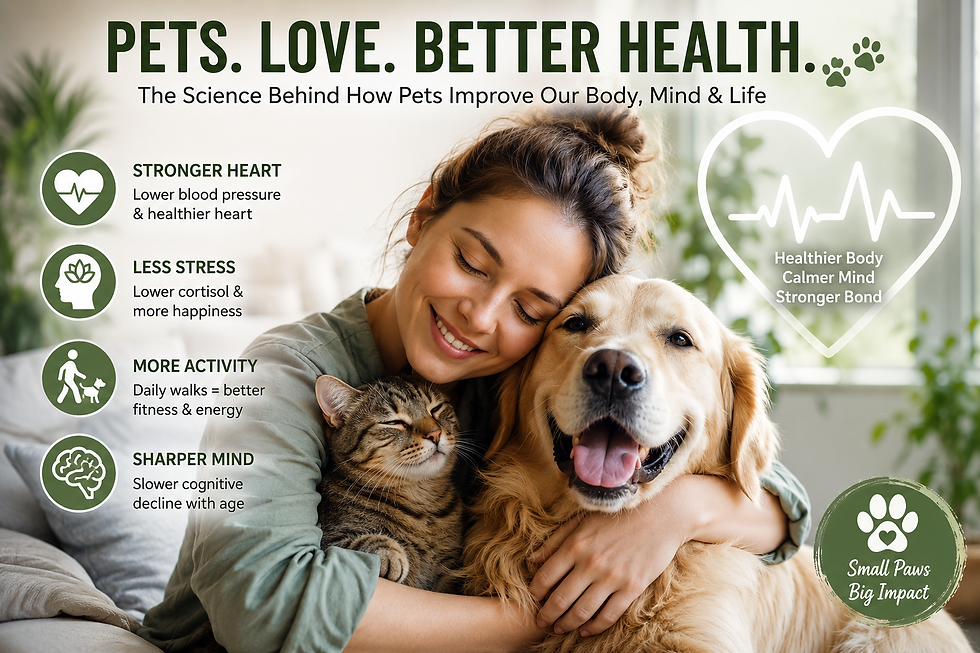 The picture shows a girl hugging her pets, a cat and a dog.