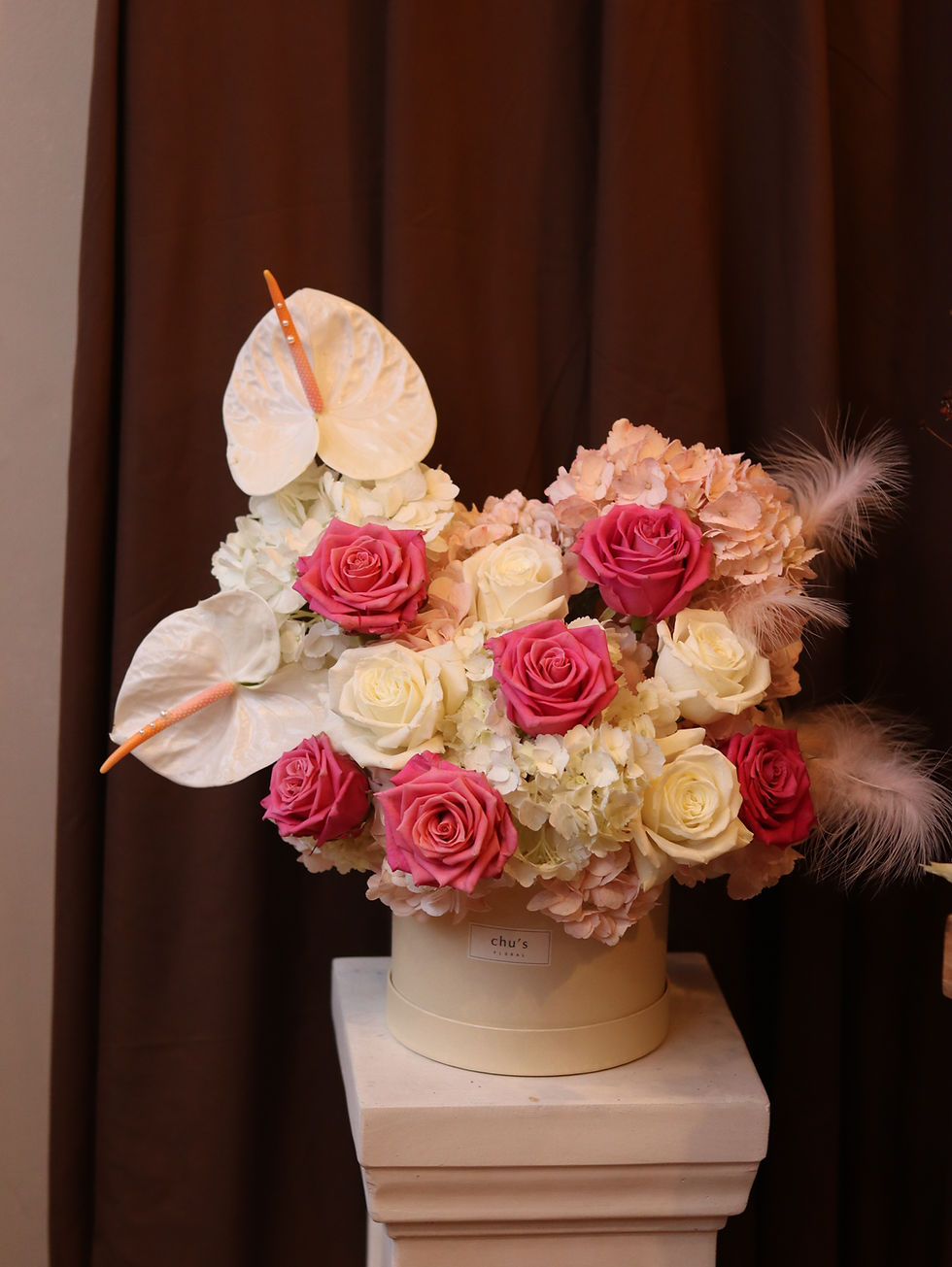 Thumbnail: Blush Harmony (Flower Box)