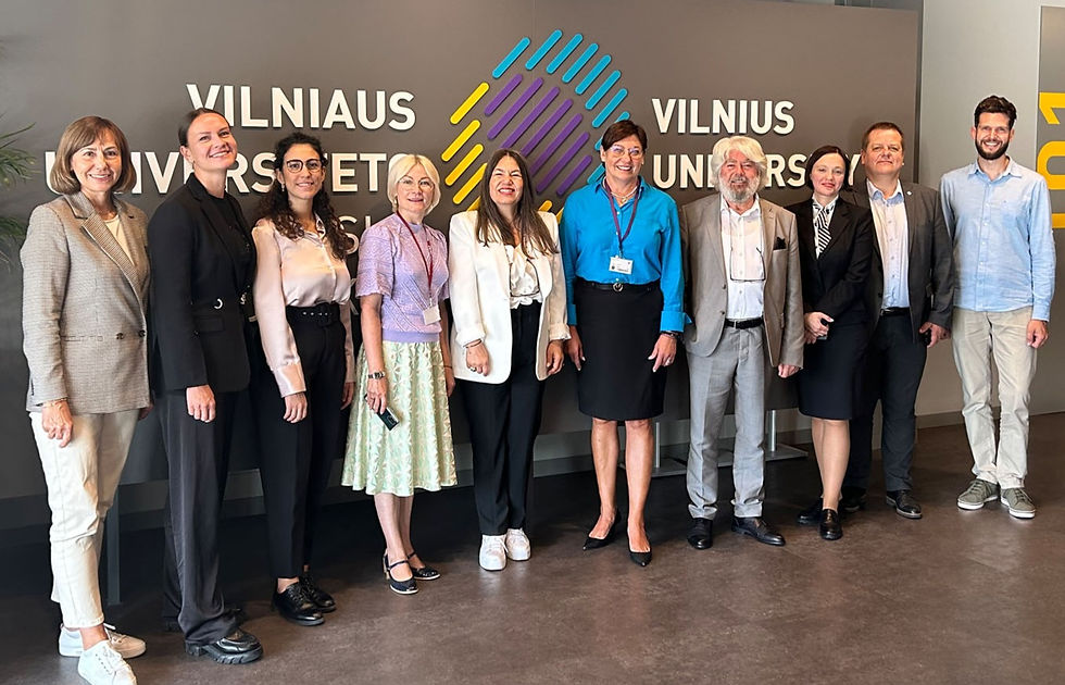 Vilniaus universiteto verslo mokyklos ir Stambulo svečių delegacija