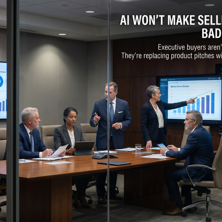 AI Won't Make Sellers Obsolete. Bad Sellers Will.