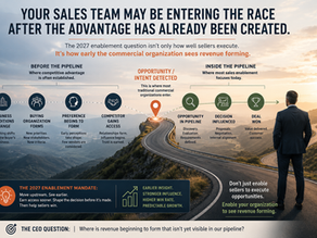 Is Sales Enablement the Next Function to Lose the CEO's Confidence?