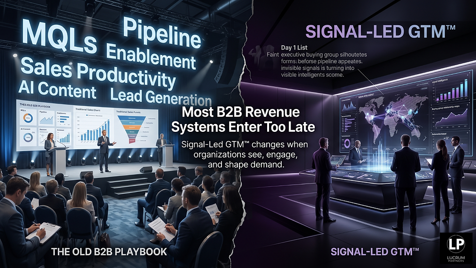 Why 2026 B2B Conferences Are Still Training Revenue Teams for an Outdated Buyer Journey